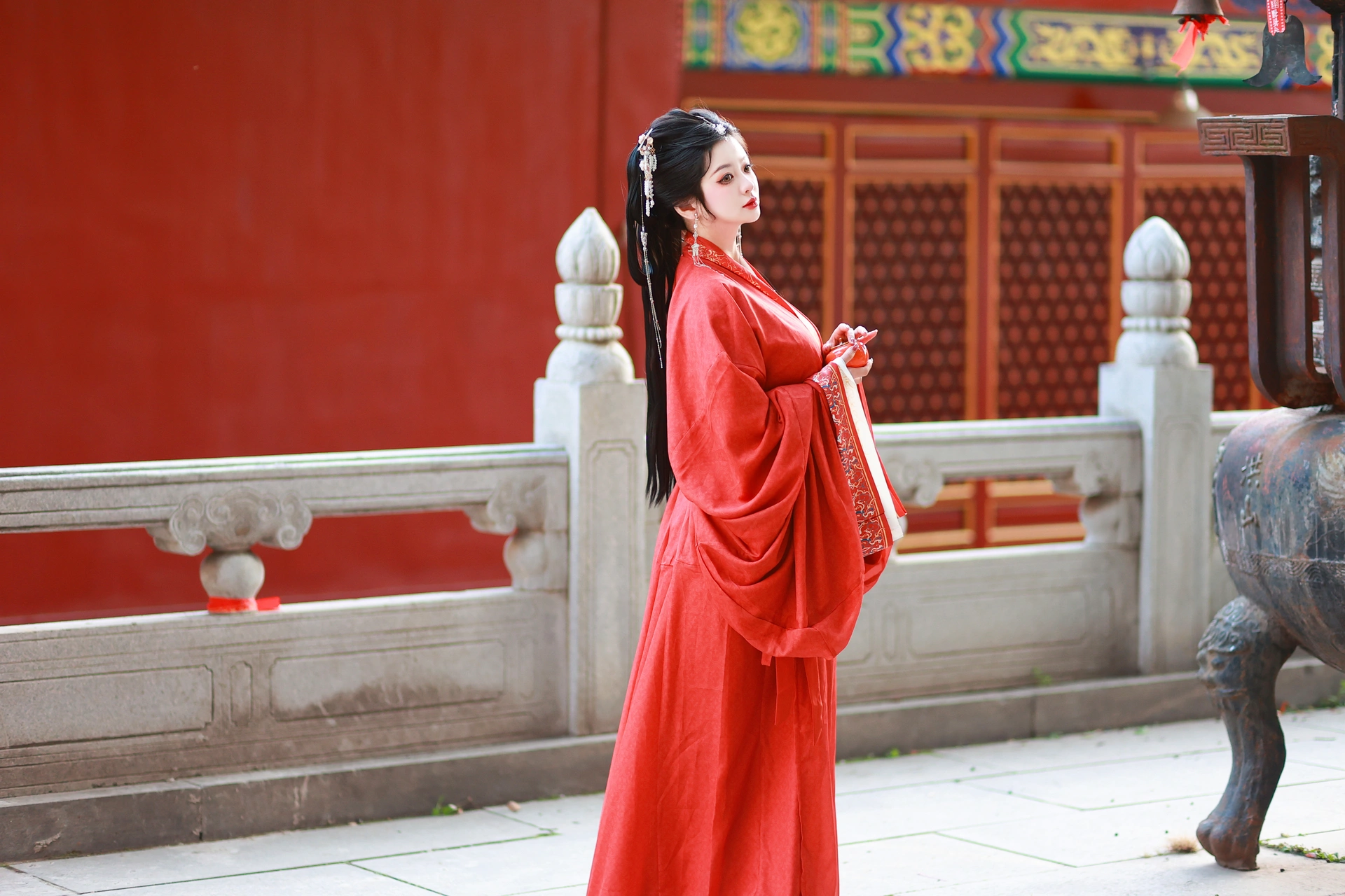 [YITUYU艺图语]2023.12.15 有美人兮 不可爱的禾禾喵 2